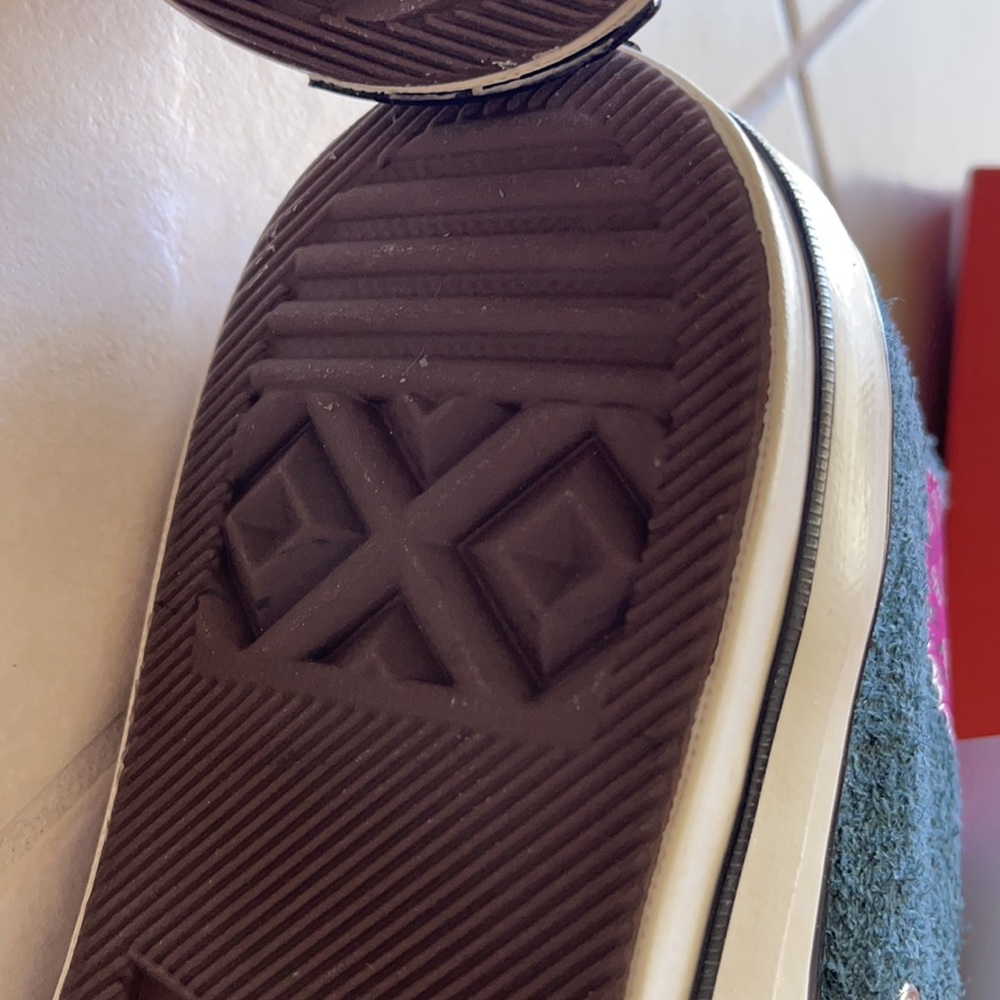 Chuck Taylor Patchwork Shoes! Never Worn! - image 3